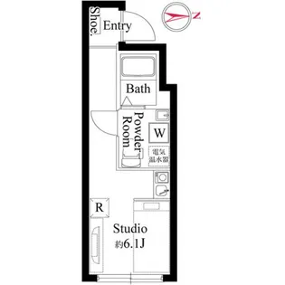 トネリパークフロント 1【3階】の間取り