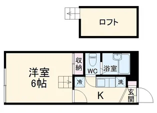 甲府屋形レジデンス【2階】の間取り
