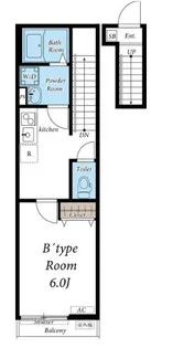 リブリ・verdemare【02010号室】の間取り