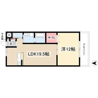 アニコムハイツⅡ【203号室】の間取り