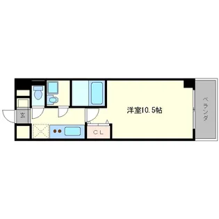 チェルシー桂【3階】の間取り