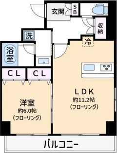 Valore nogata【3階】の間取り