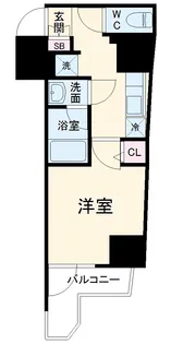 メインステージ横濱弥生町【4階】の間取り