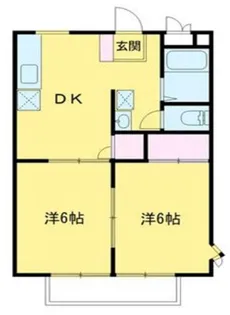 サンライフ・ヒルズⅠ【2階】の間取り