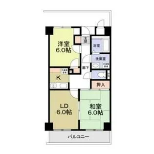 バリュー藪【305号室】の間取り