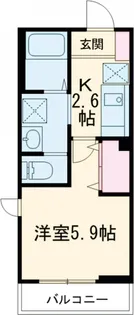 ウィステリア S【1階】の間取り