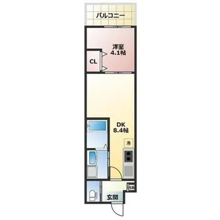 ALEGRIA守口金下町【2階】の間取り