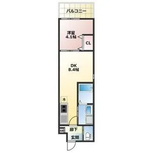 ALEGRIA守口金下町【3階】の間取り