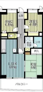 カーザ フォレスタ【603号室】の間取り