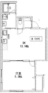 エスポワール【201号室】の間取り