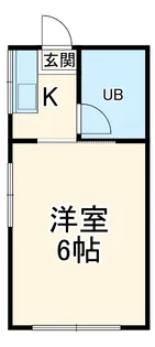 桜台ハイツ【101号室】の間取り