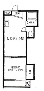 相模パークマンション【302号室】の間取り