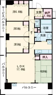 デライトシティブレスコート【2階】の間取り