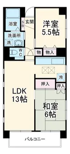 ザ・ルネサンスヒルズⅠ【3階】の間取り