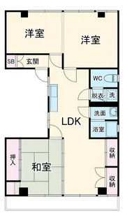 横小ビル【2階】の間取り