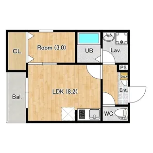 (仮称)ジーメゾン八王子散田【102号室】の間取り