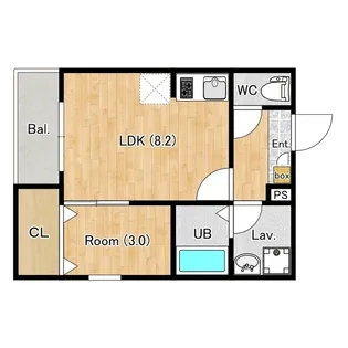 (仮称)ジーメゾン八王子散田【101号室】の間取り