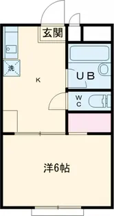 サンシャレー西八【201号室】の間取り