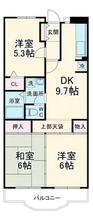ベルデュール湘南太平台【3階】の間取り