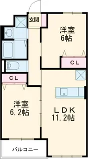 Liver(リヴェール)【03020号室】の間取り
