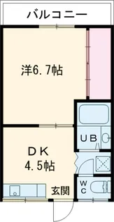 サニーハイツ【203号室】の間取り