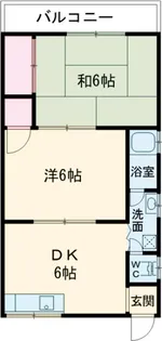 サニーハイツ【207号室】の間取り