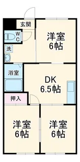 第5ヤマモトビル【202号室】の間取り