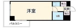 ライオンズマンションワイドリバー井土ヶ谷【309号室】の間取り