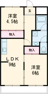 olive mansion【206号室】の間取り