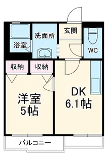 ドルフ湘南【2階】の間取り