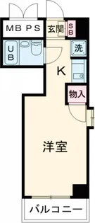 サクラビルNO1【4階】の間取り