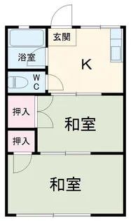 陽光パークハウス【204号室】の間取り