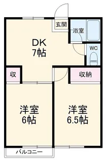 レピュートMK【2階】の間取り