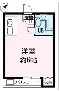 レスパーニャよしのA【3階】の間取り