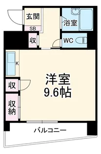 パレ守口【3階】の間取り