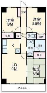 グレンツェント・ハイム相模大野【0209号室】の間取り
