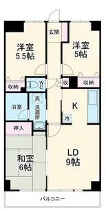 グレンツェント・ハイム相模大野【0101号室】の間取り