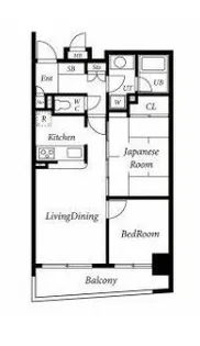 ポートハイム第7吉野町【2階】の間取り