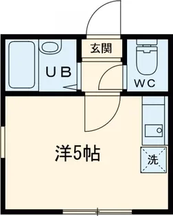 メゾン ド スリール【2階】の間取り