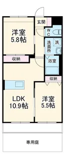 プログレス【1階】の間取り