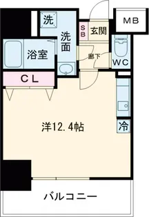 リヴェールハウス八王子【9階】の間取り