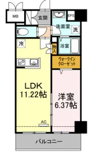 Carre S.I【3階】の間取り