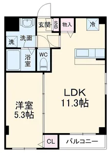 シンシア三番館【3階】の間取り