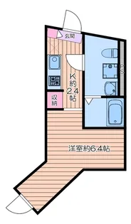 町屋PrimeCourt【303号室】の間取り