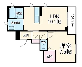 エムリエート【2階】の間取り