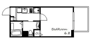 レグルス吹田元町【5階】の間取り