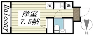 メゾン・ド・ビザール【205号室】の間取り