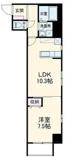 ミリアビタNo.35【2階】の間取り