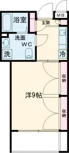 キャステリーノ三宿【3階】の間取り