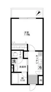 ブルーム【1階】の間取り